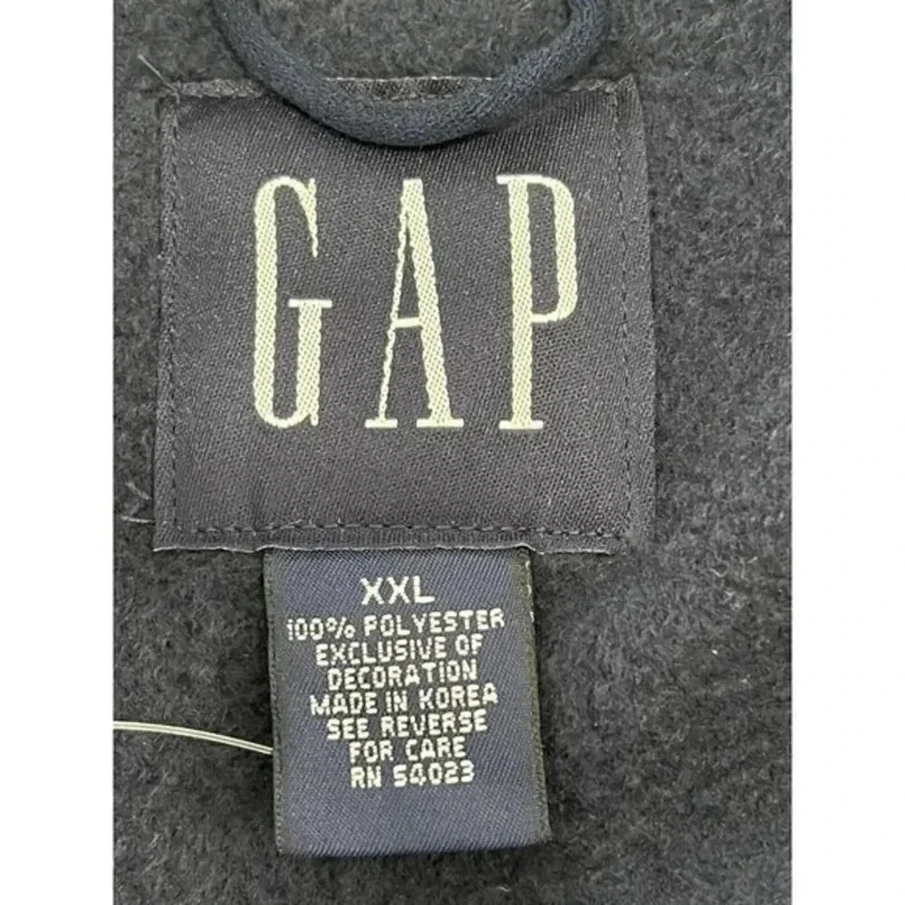 Gap‎ Men’s Blue Fleece Sleeveless Vest Size XXL